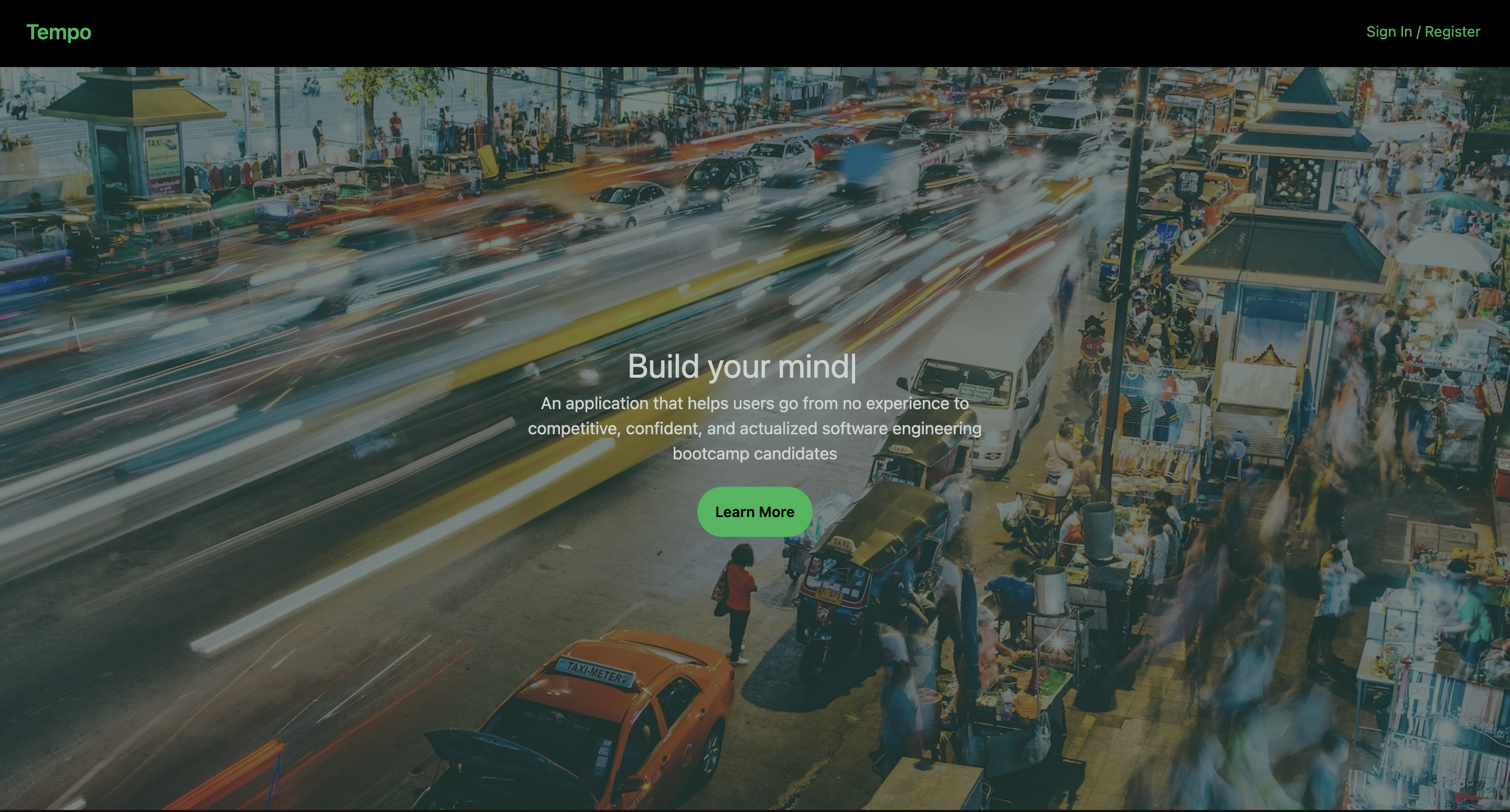 Tempo Codestart project image
