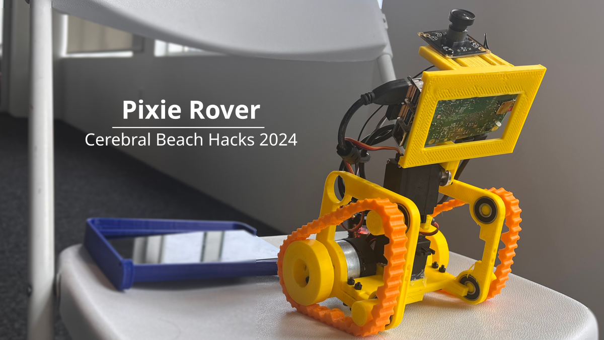 Pixie Rover, AI integrated robot project image
